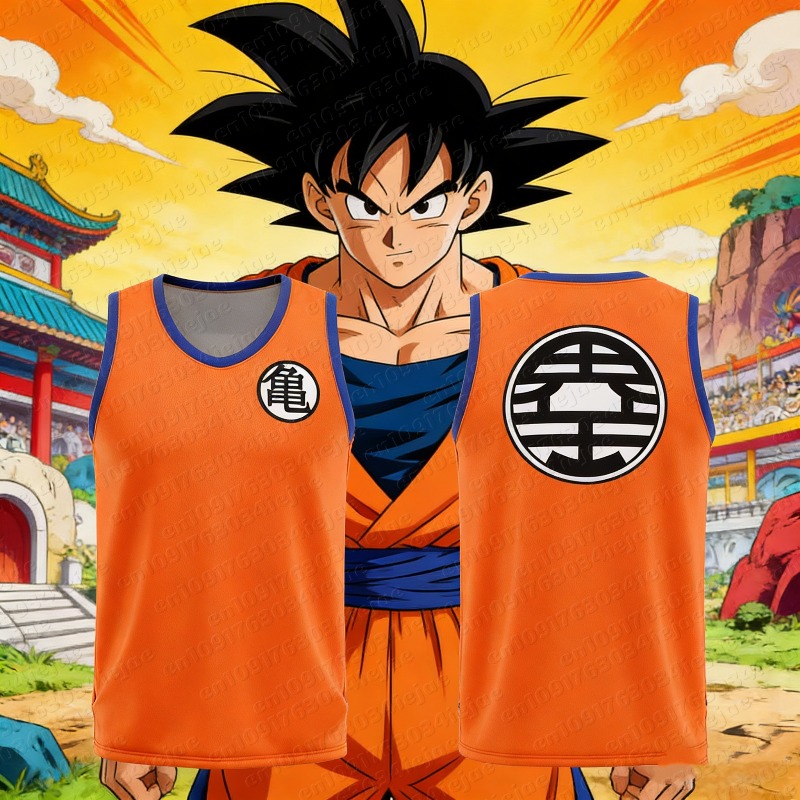Dragon Ball Saiyan Armor - Canotta da Uomo Estiva 2026 Dragon