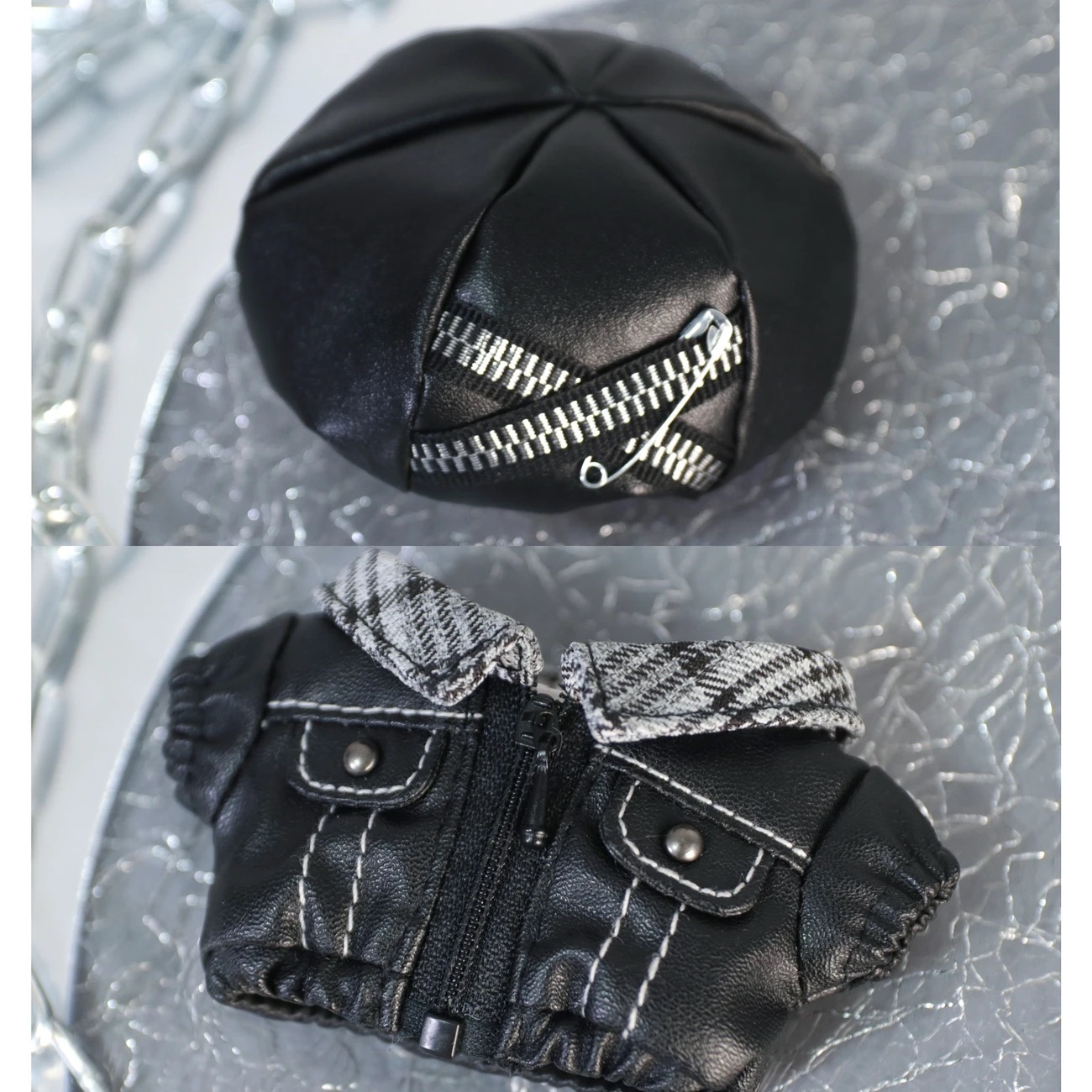 Anime Doll Cosplay - Nuova giacca in pelle cosplay da