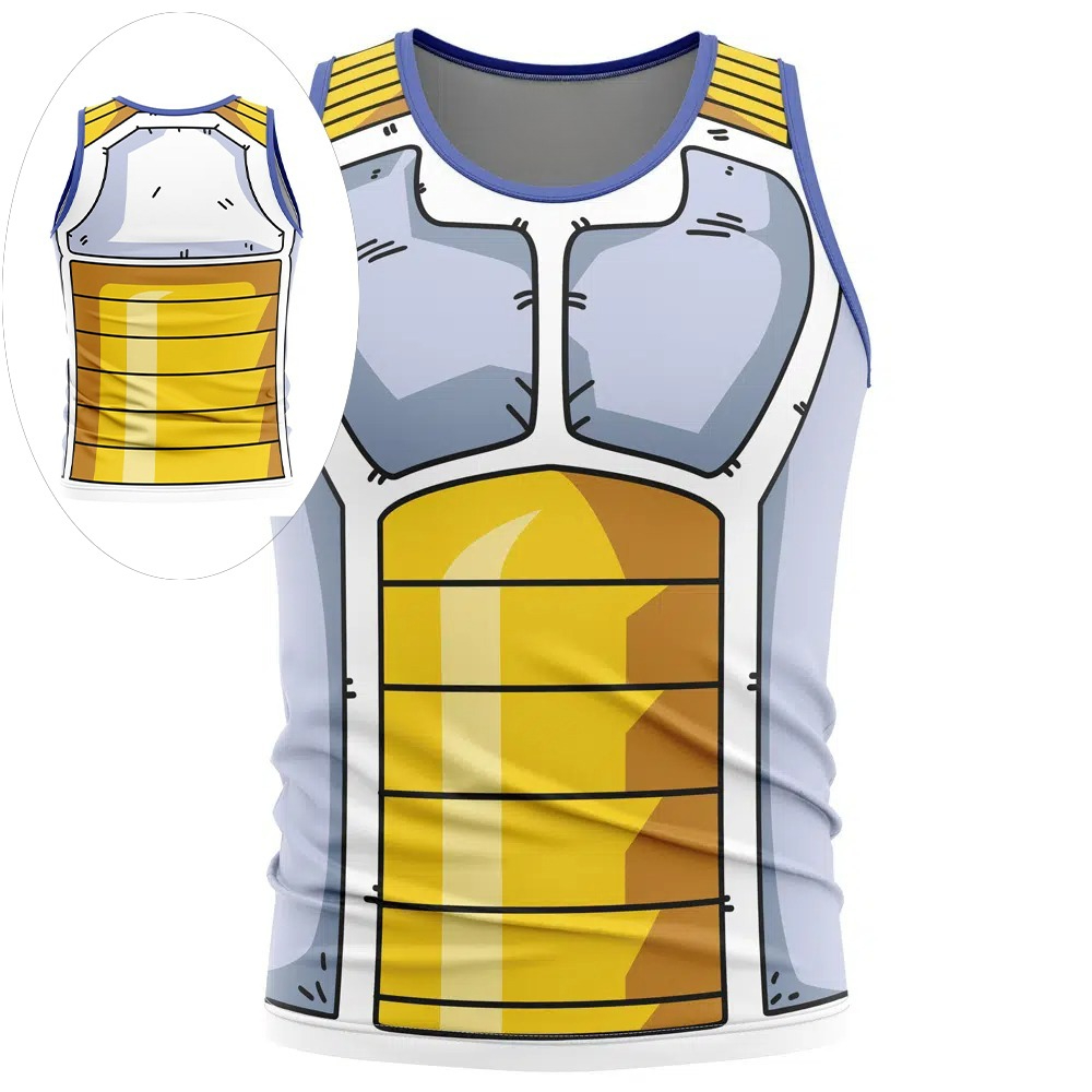 Dragon Ball Saiyan Armor - Canotta Cosplay Dragon Ball Vegeta Saiyan