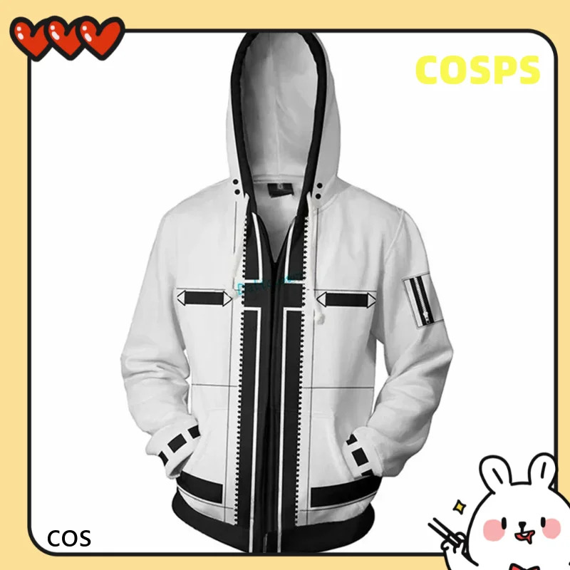 Anime Cosplay For Couples - NO5 Anime gioco felpa con cappuccio