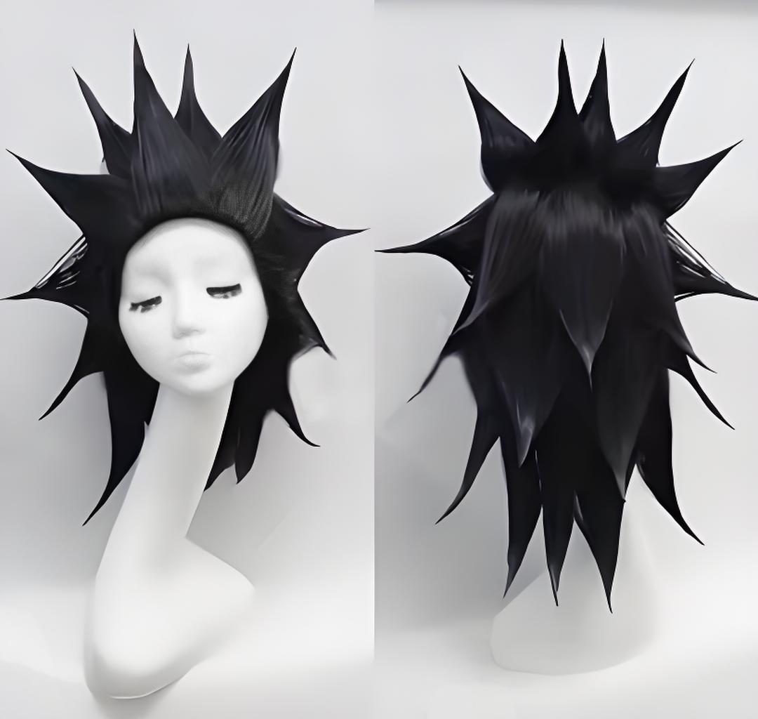 Cosplay Anime Black Hair - Parrucca cosplay anime nera di Bleach