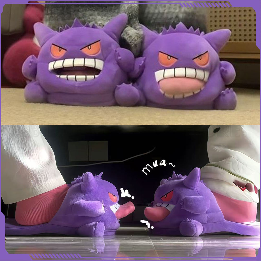 Anime Cosplay For Couples - Nuove Pantofole Anime Gengar con Lingua