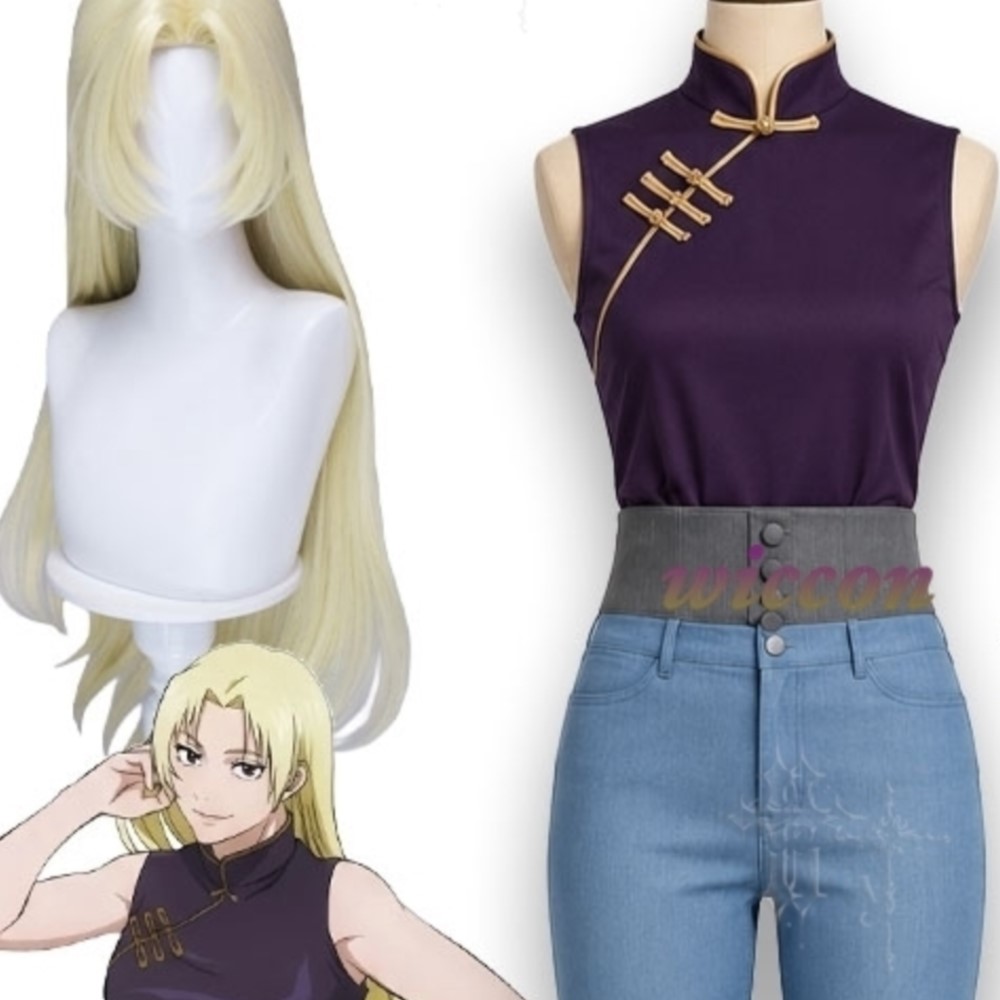 Cosplay Anime Yuki - Uniforme completa cosplay Juustu Kaisen Tsukumo
