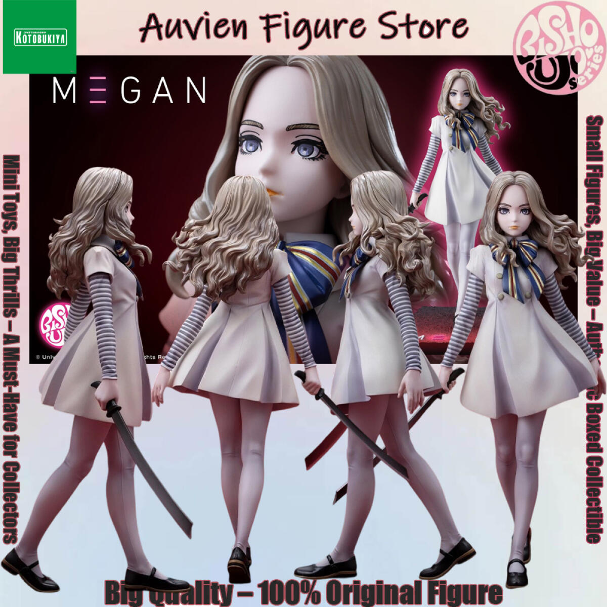 Kotobukiya Bishoujo - Figura Ufficiale Autorizzata Kotobukiya Bishoujo Megan,