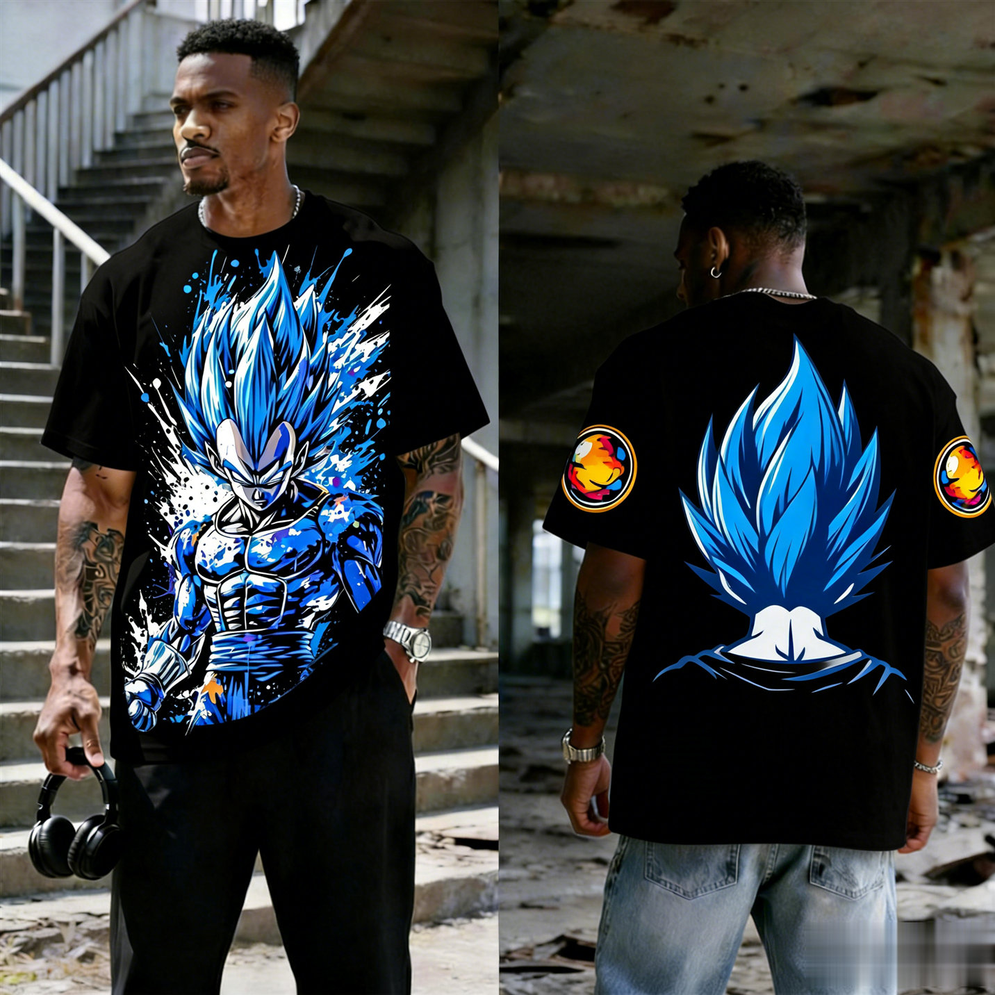 Dragon Ball Saiyan Armor - 2026 Dragon Ball Vegeta Stampato Trendy