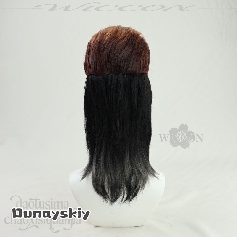 Parrucche sintetiche marrone-n - Cosplay Anime Black Hair recensione e prezzo