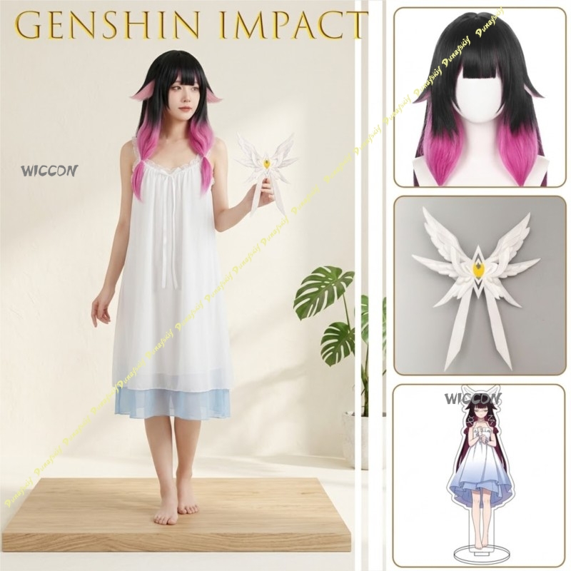 Genshin Impact Columbina Damse - Anime Cosplay Eyes recensione e prezzo