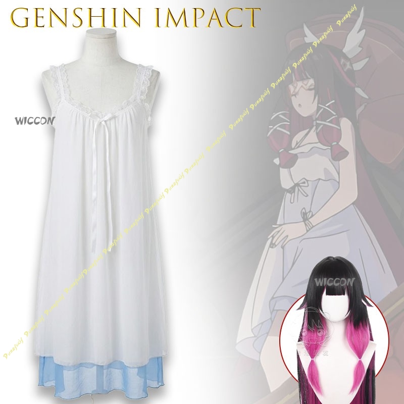 Genshin Impact Columbina Damse - Anime Cosplay Eyes recensione e prezzo