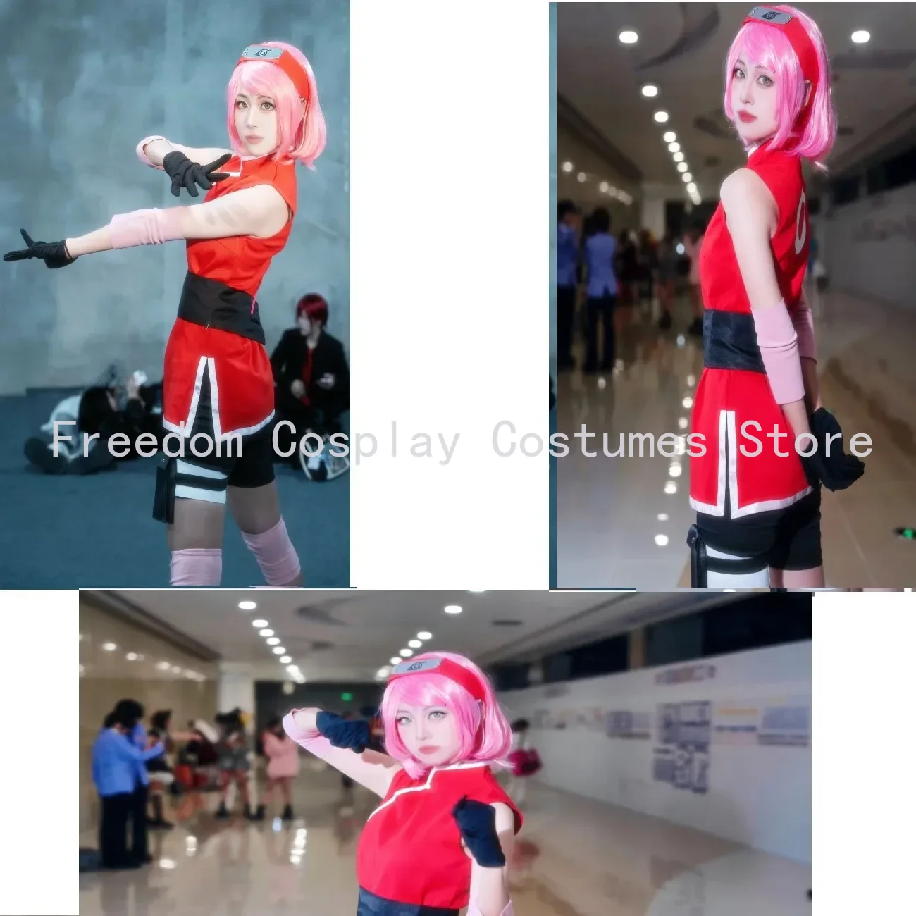 Anime Haruno Sakura Cosplay Sh - Anime Cosplay Ninja recensione e prezzo