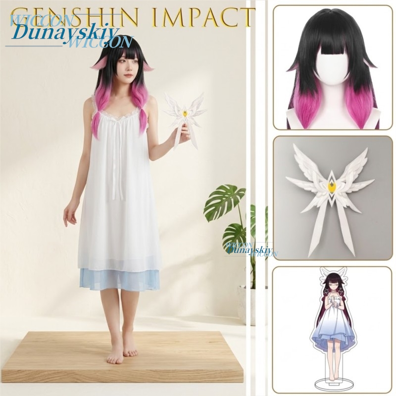 Genshin Impact Columbina Damse - Anime Cosplay Eyes recensione e prezzo