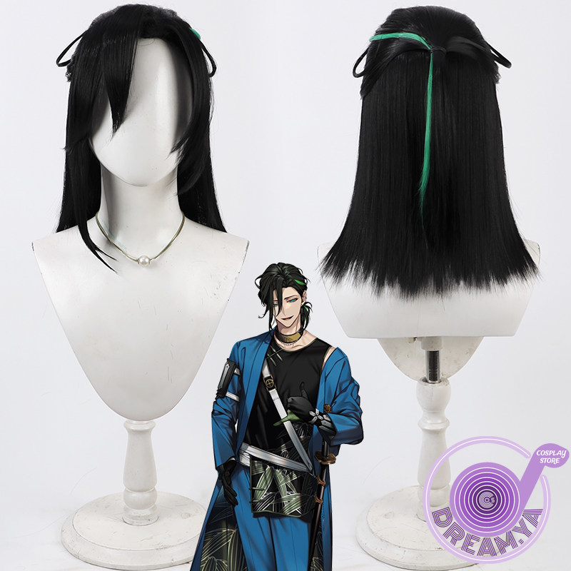 Parrucca Cosplay Sasanuki Touk - Cosplay Anime Black Hair recensione e prezzo