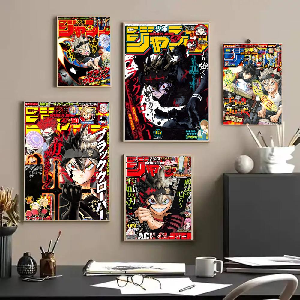 B-Black Clover Anime Poster ad - Anime Cosplay Wallpaper recensione e prezzo
